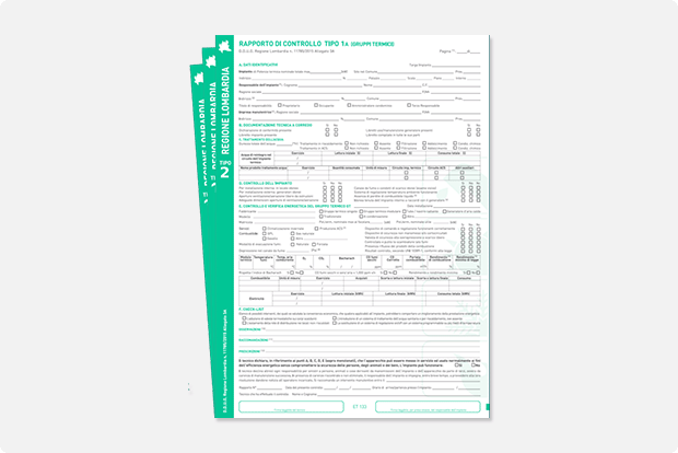 Rapporto di controllo Lombardia  tipo 2 in fascicolo