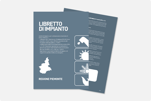 Libretto 24 pag. impianti domestici regione Piemonte